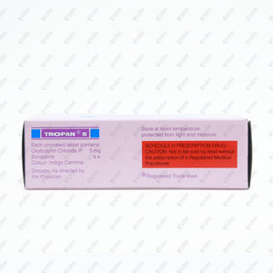 Tropan 5mg Tablet 10's