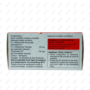 Metpure Tel 40 Tablet 10's