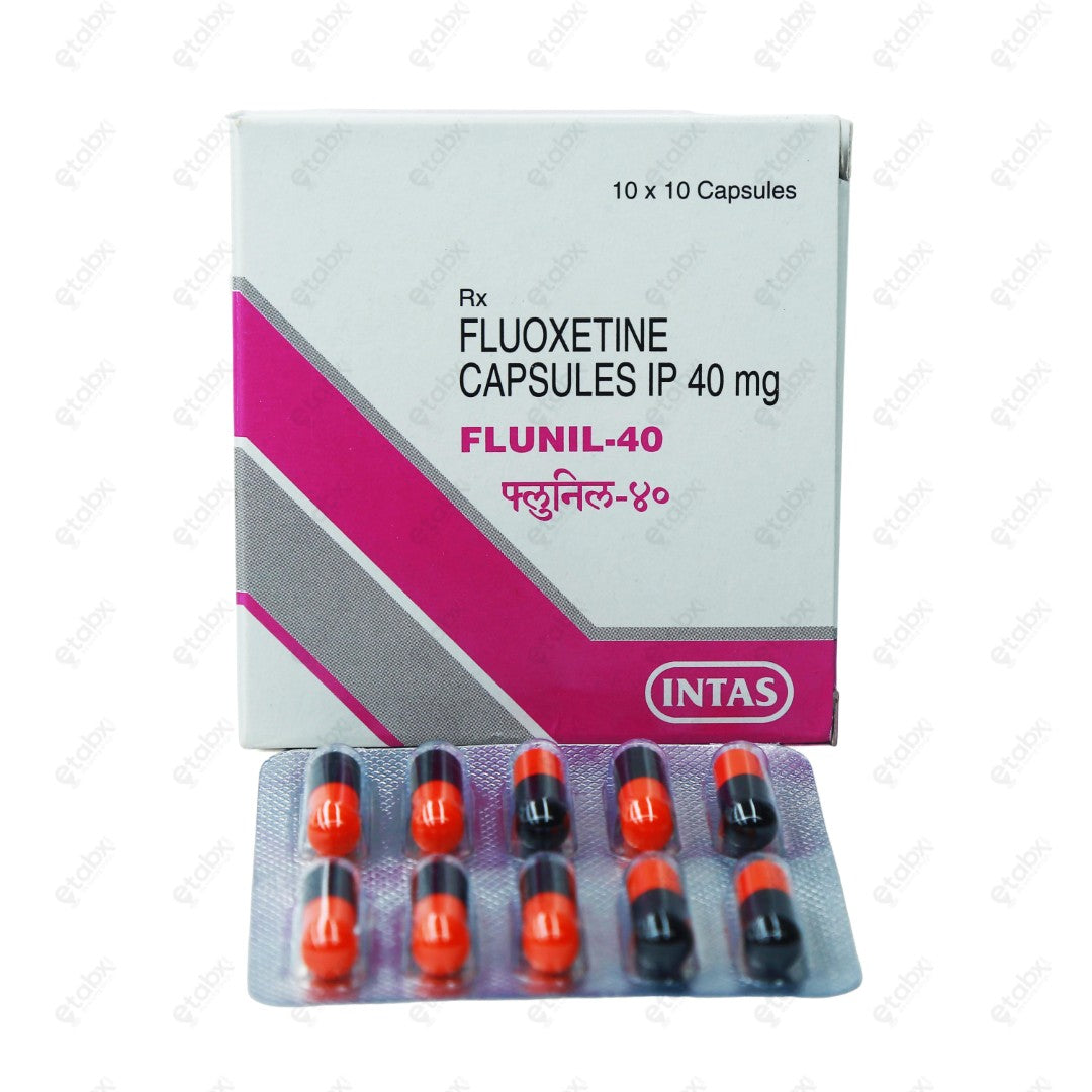 Flunil 40mg Capsules 10's