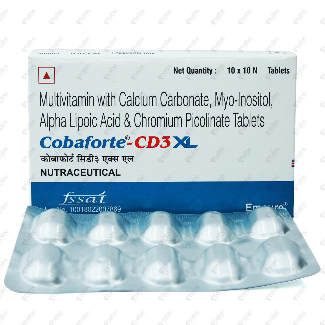 Cobaforte CD3 XL Tablet 10's