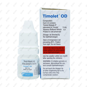 Timolet OD Eye Drops 3ml