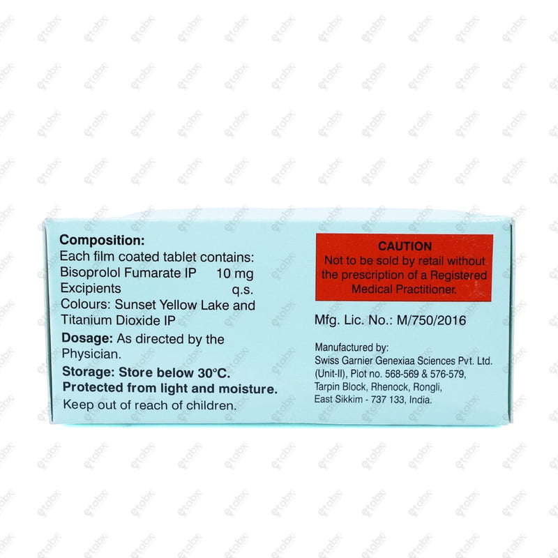Bisonext 10mg Tablet 15's