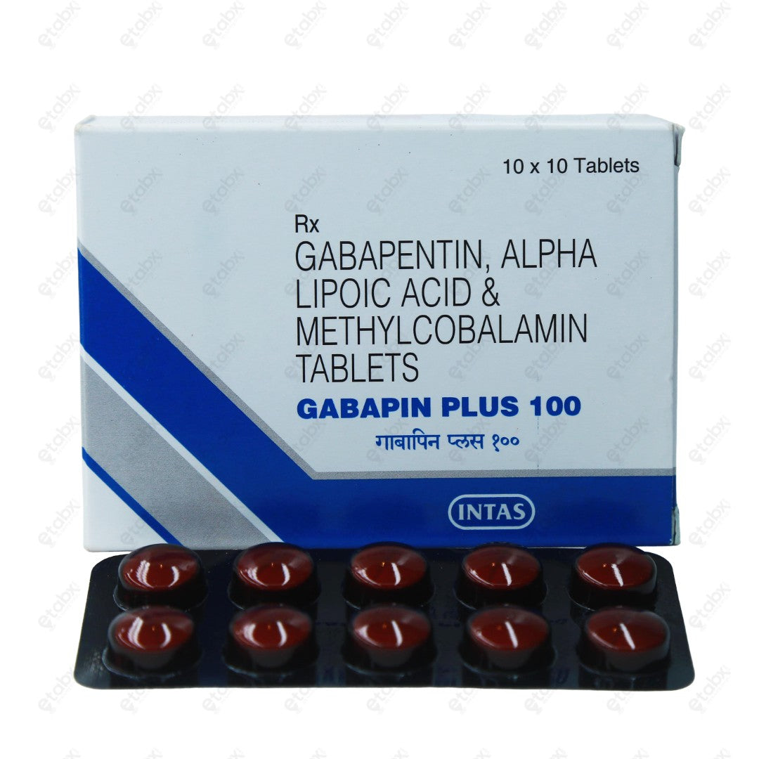 GABAPIN PLUS 100mg Tablets (10's)
