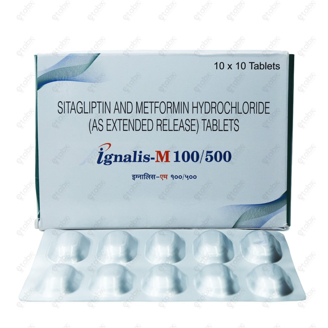 Ignalis M 100/500mg Tablet 10's