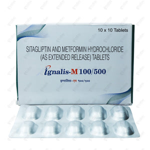 Ignalis M 100/500mg Tablet 10's