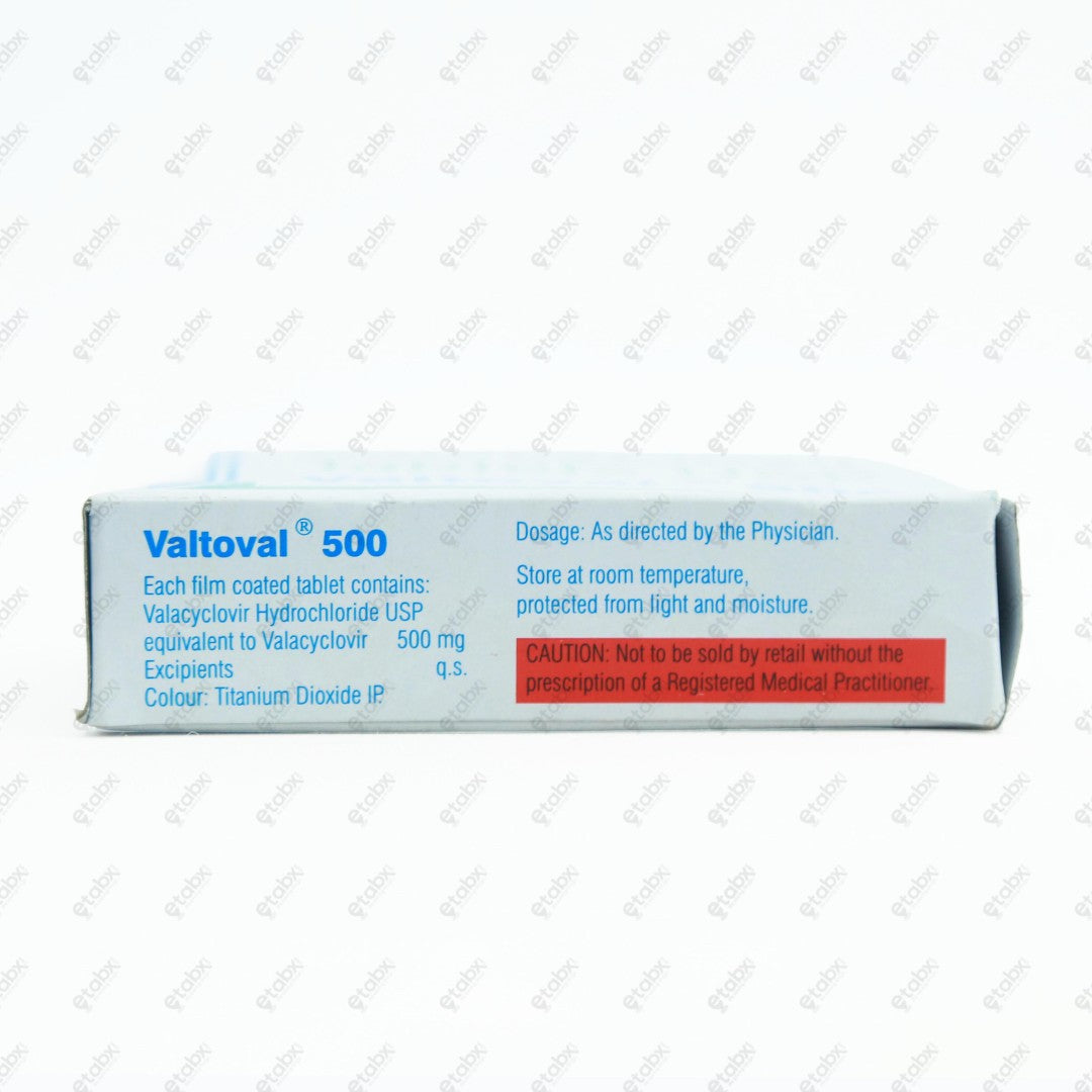 Valtoval 500mg Tablet 3's