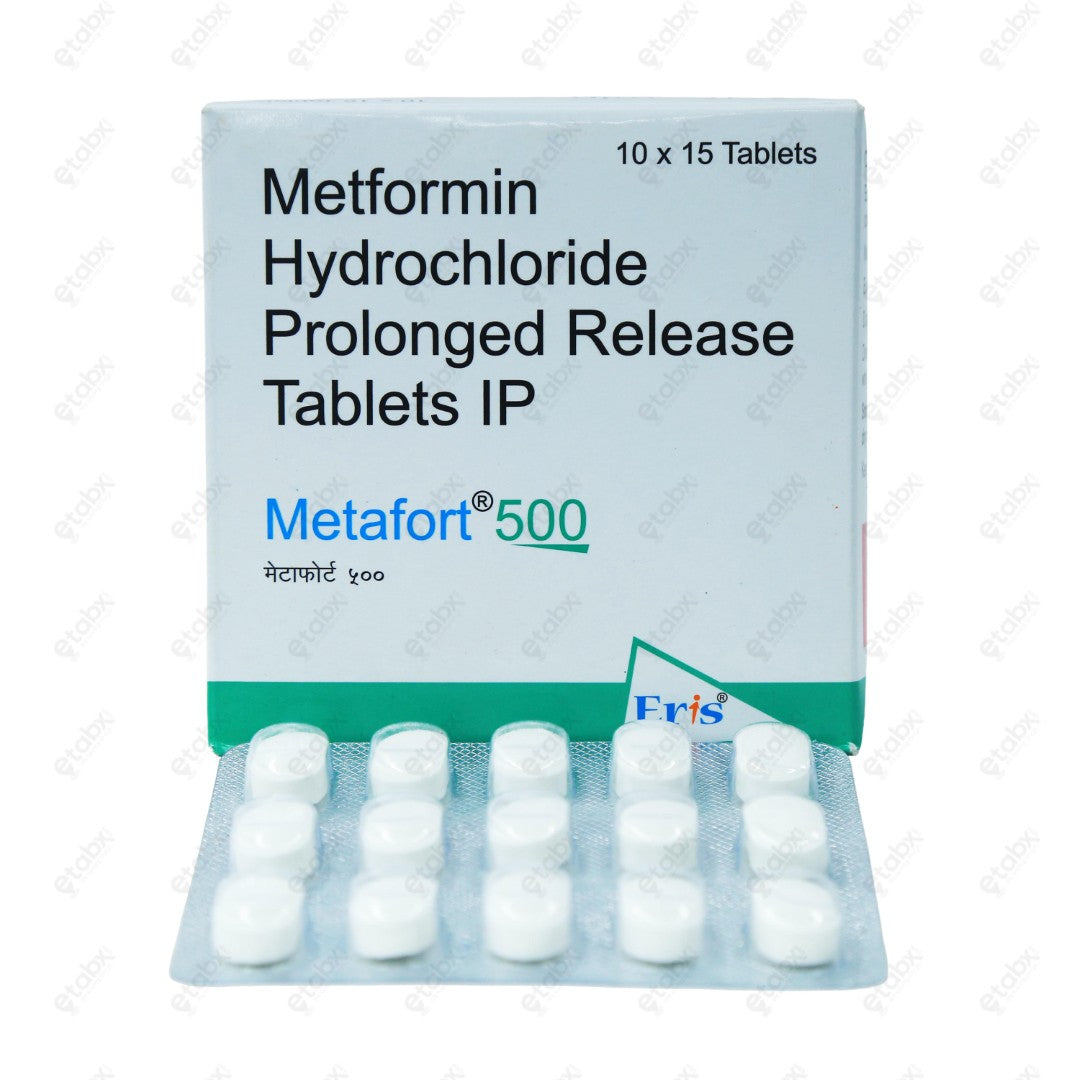 Metafort 500mg Tablet 15's