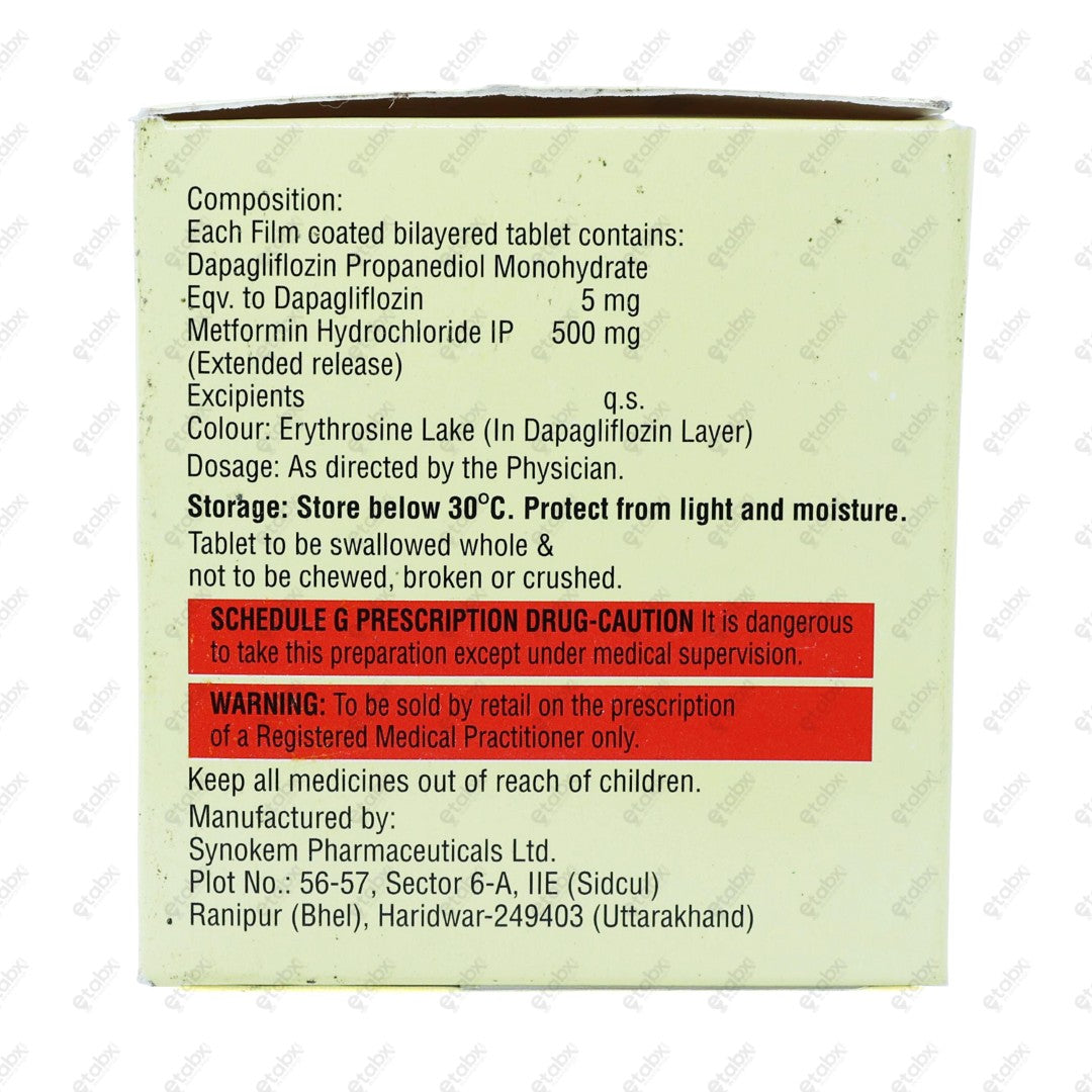 Dapaturn M 5mg Tablet 10's