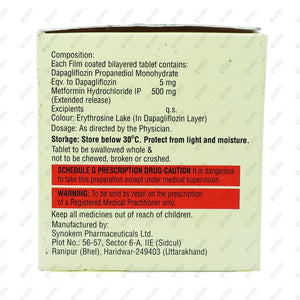 Dapaturn M 5mg Tablet 10's
