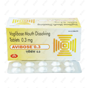 Avibose 0.3 Tablet 10's