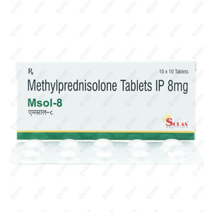 MSOL 8mg Tablet 10's