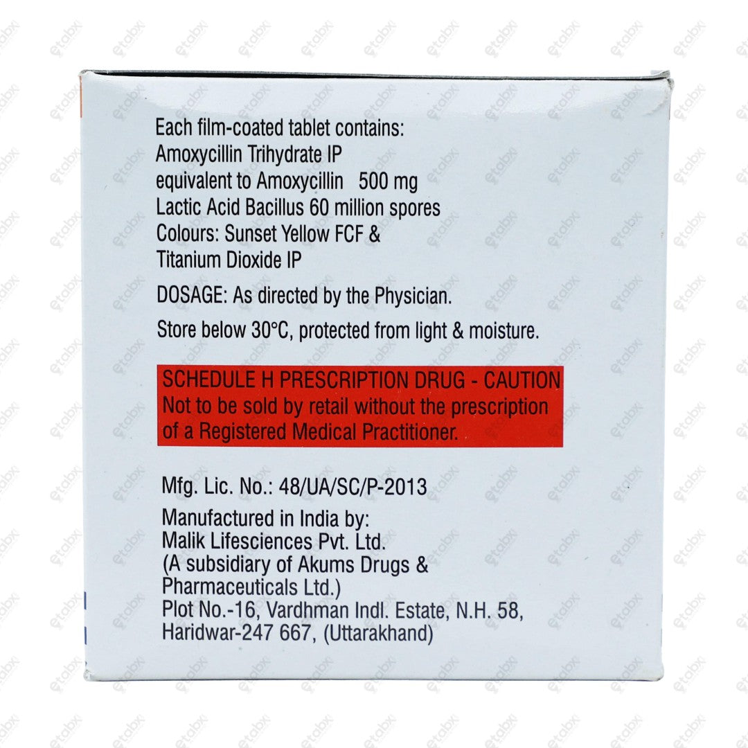 Mox P 500 Tablet 15's
