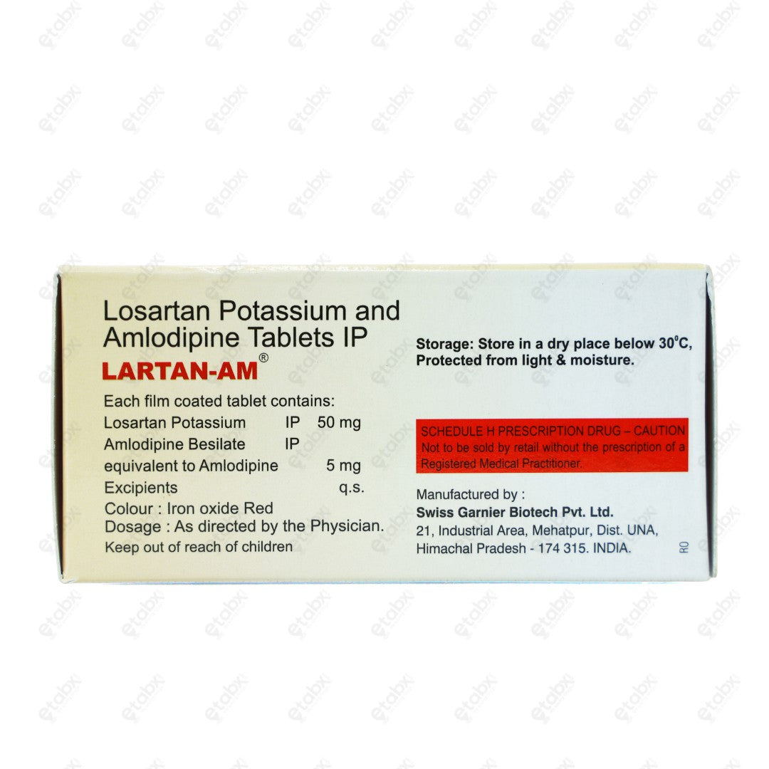 Lartan AM Tablet 10's