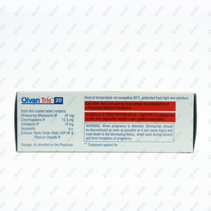 Olvan Trio 20 Tablets 10's