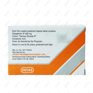 Gabapin SR 450mg Tablet