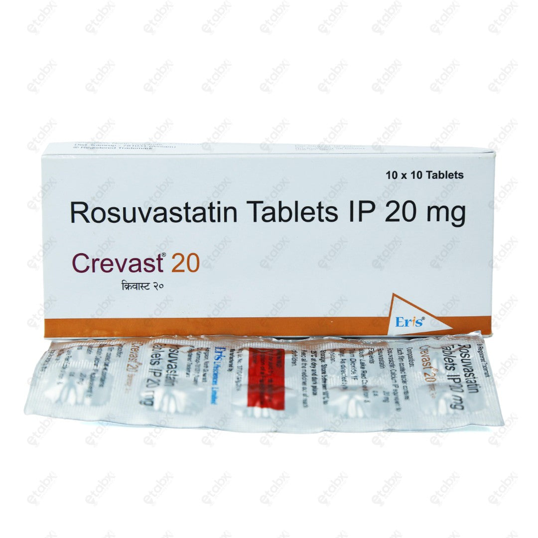 Crevast 20mg Tablet 15's