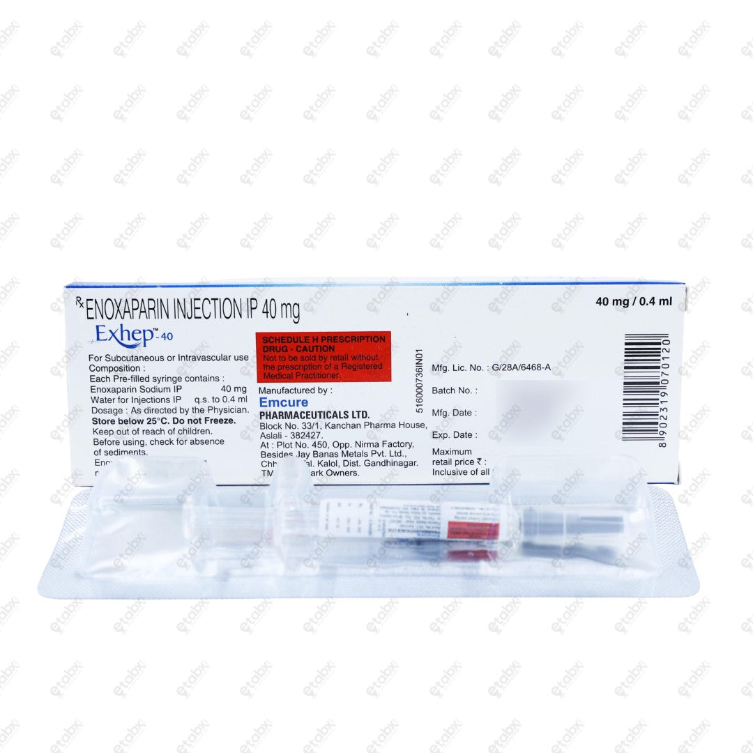 Exhep 40mg Injection