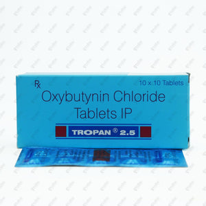 Tropan 2.5mg Tablet 10's