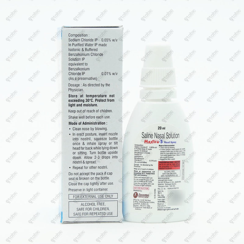Maxtra S Nasal Spray 20ml