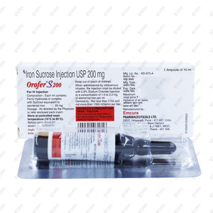 Orofer S 200mg Injection