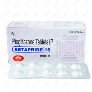 BETAPRIDE 15mg Tablets (10's)