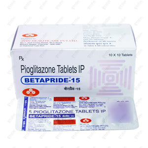 BETAPRIDE 15mg Tablets (10's)
