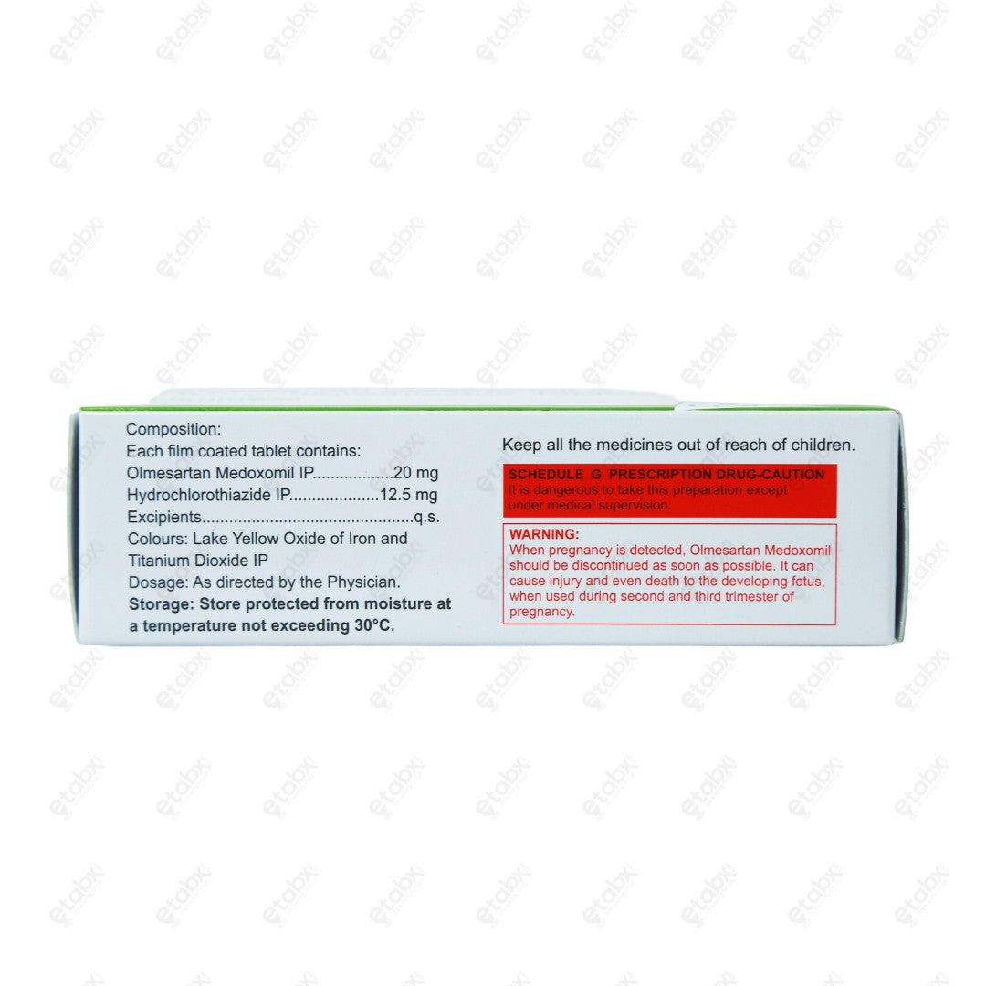 Olmin 20 H Tablet 10's