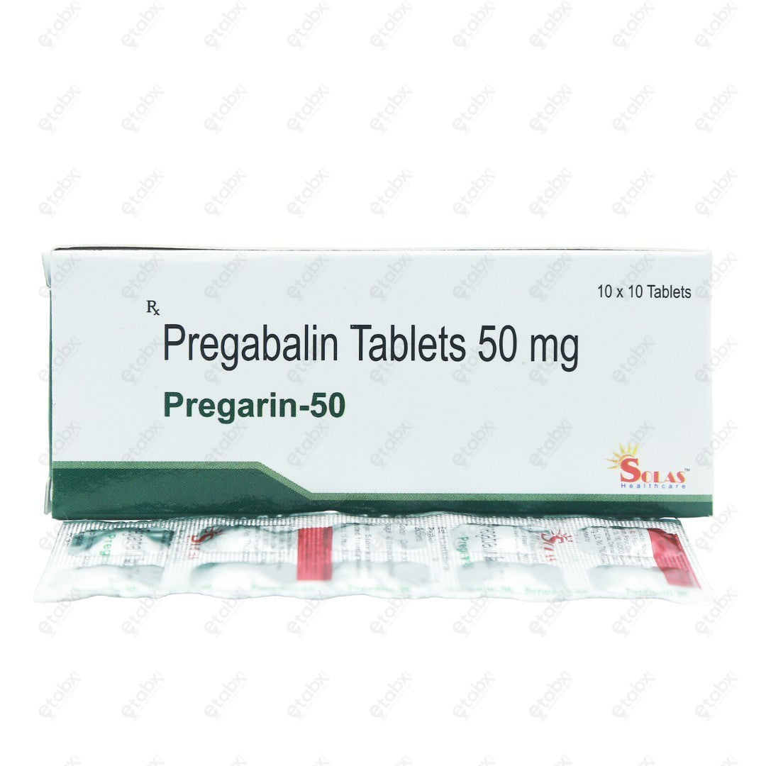 PREGARIN 50mg Tablet 10's
