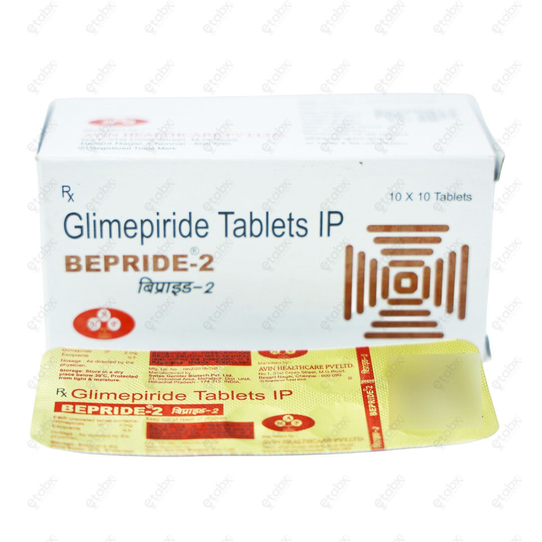 Bepride 2mg Tablet 10's