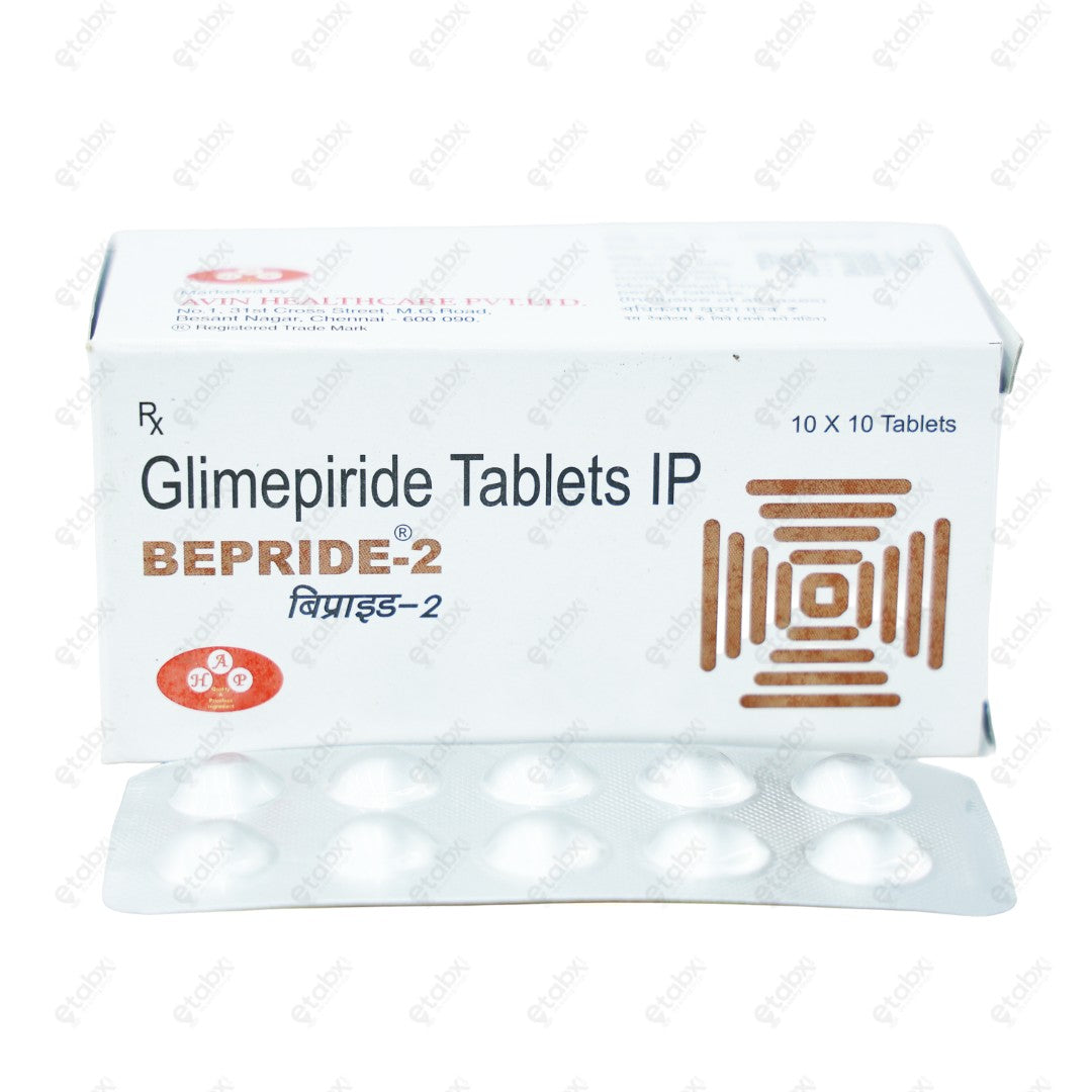 Bepride 2mg Tablet 10's