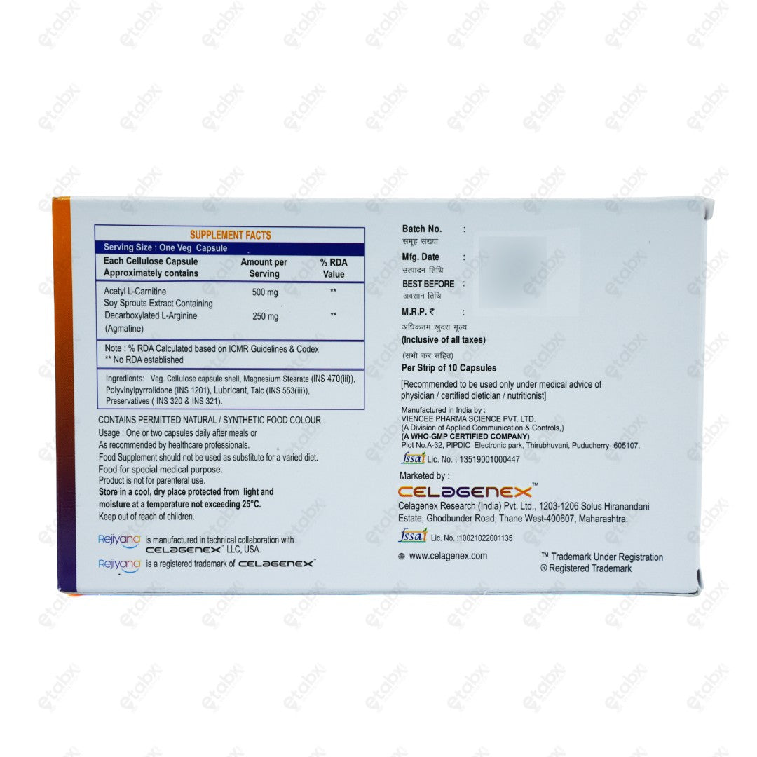 Rejiyana Tablets 10's