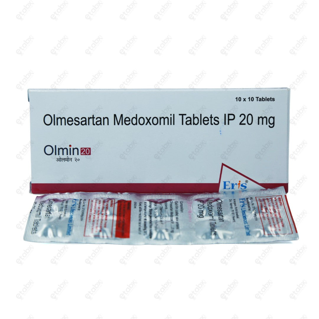 Olmin 20mg Tablet 10's
