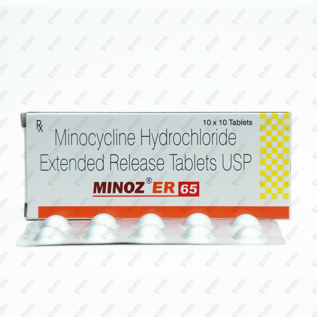 MINOZ ER 65MG Tablet 10'S