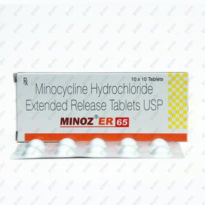 MINOZ ER 65MG Tablet 10'S