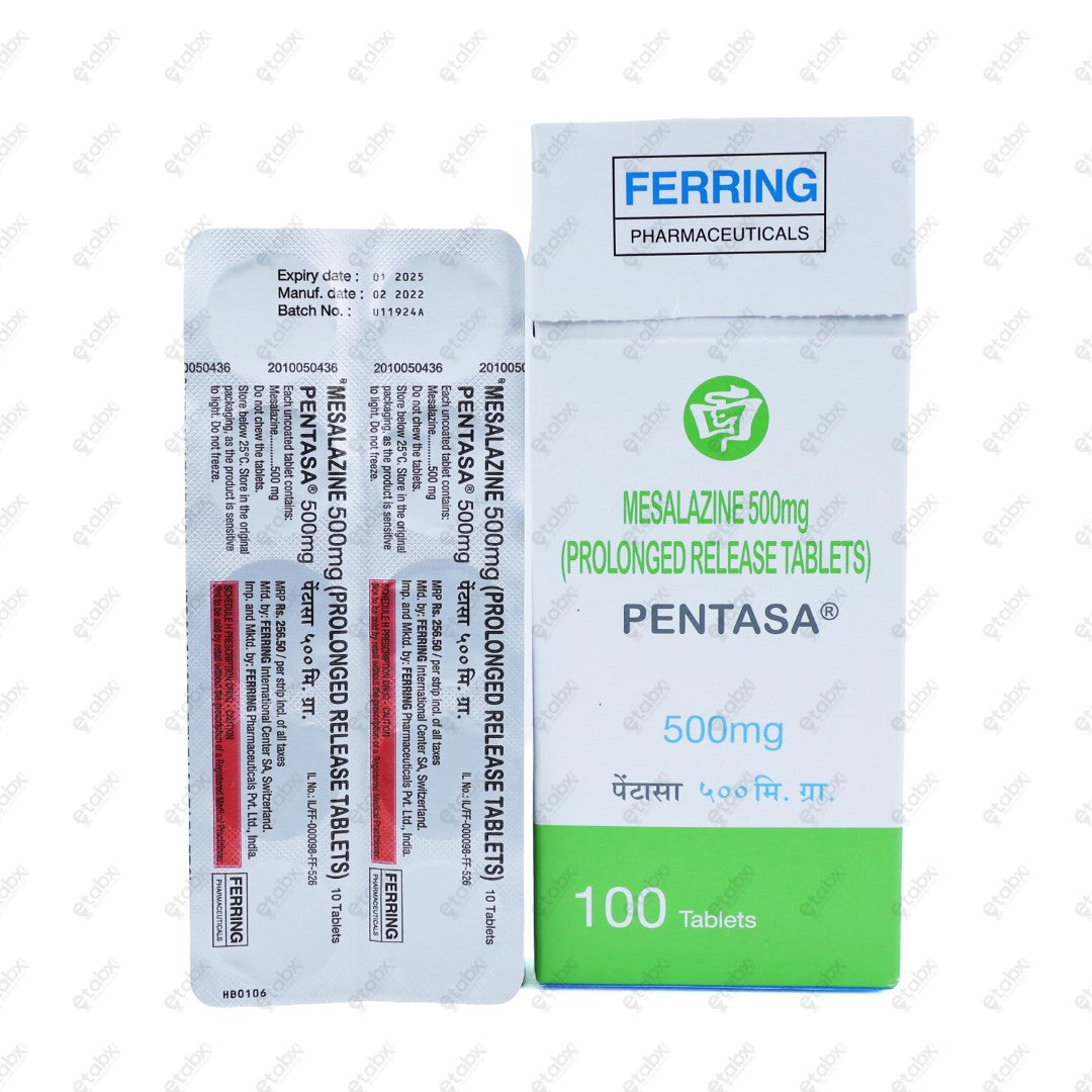 Pentasa 500mg Tablet 10's