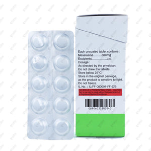 Pentasa 500mg Tablet 10's
