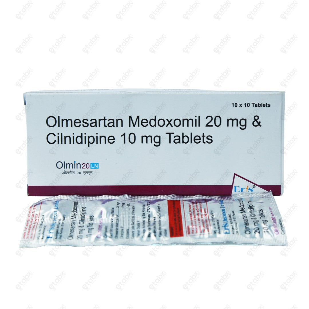 Olmin 20 LN Tablet 10's