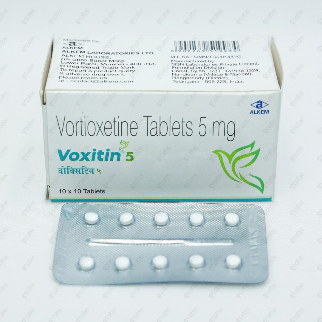VOXITIN 5mg Tablet 10's