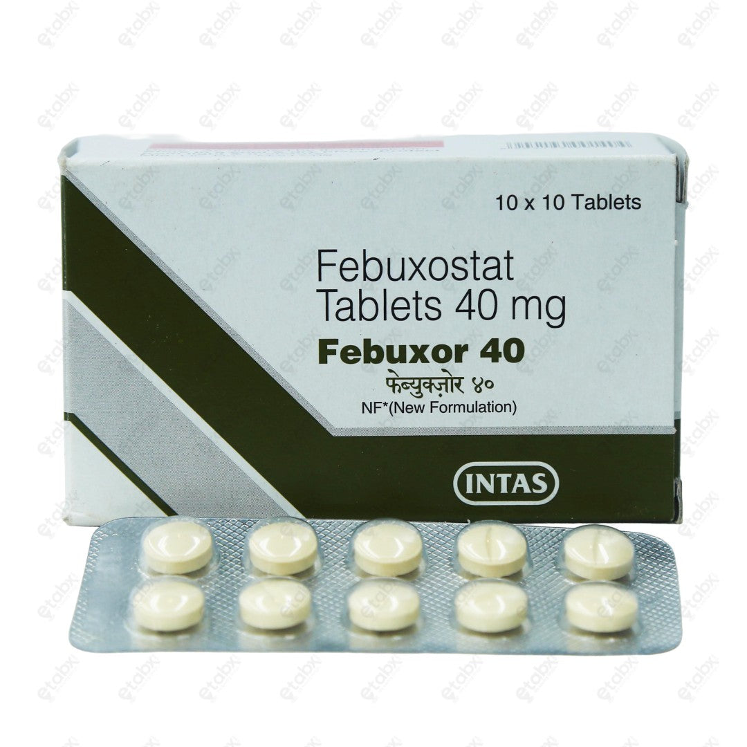 Febuxor 40mg Tablets 10's