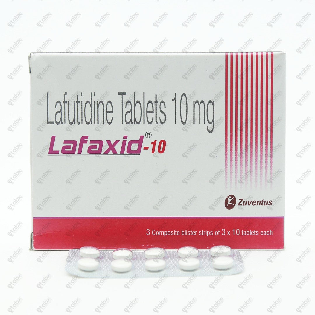 Lafaxid 10mg Tablet 10's