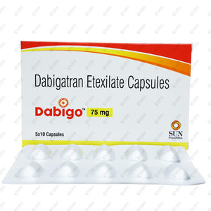 Dabigo 75 mg Tablet 10's
