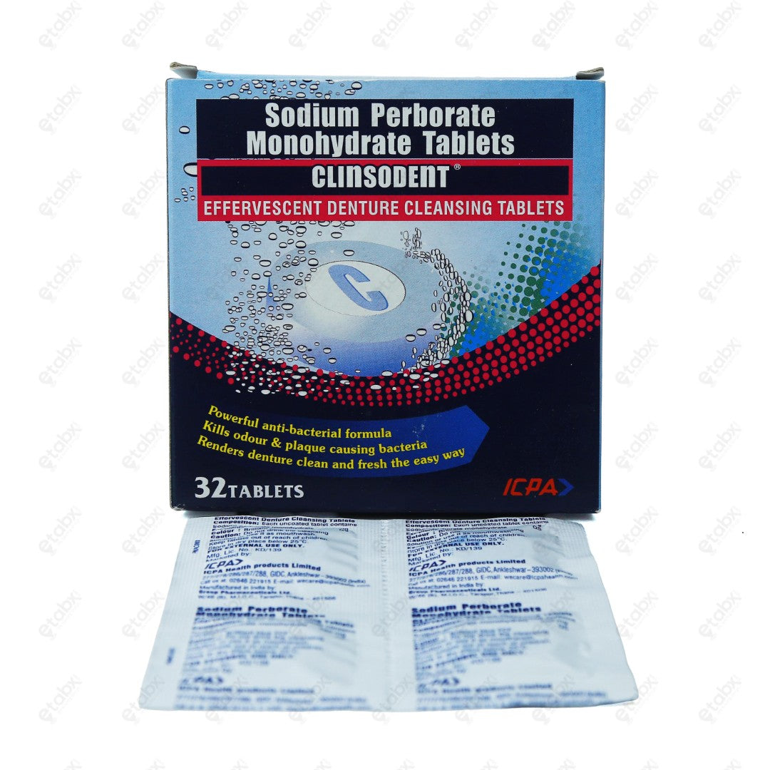 Clinsodent Tablet 32's