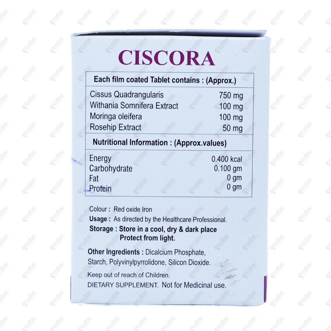 Ciscora Tablet 10's