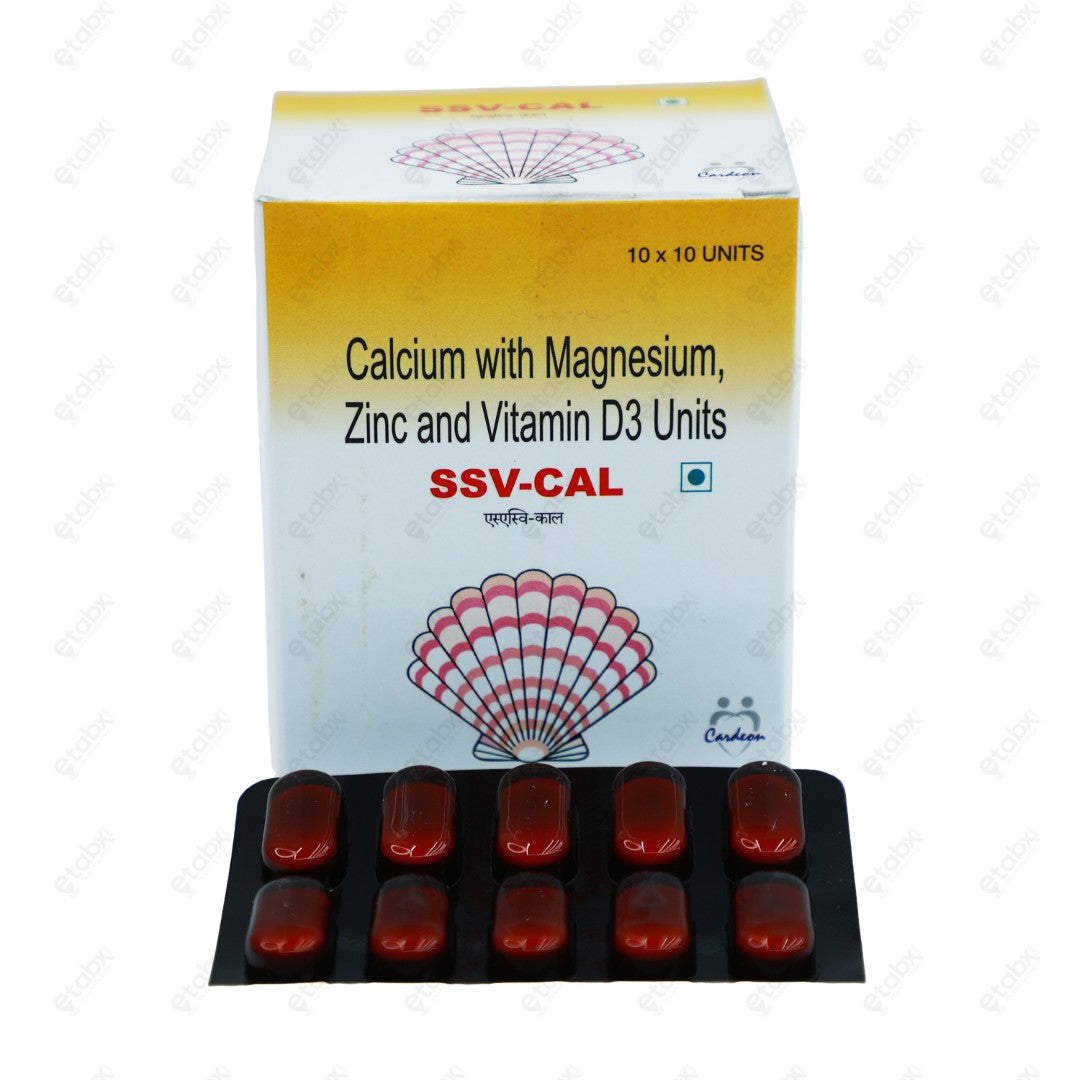 SSV Cal Tablet 10's