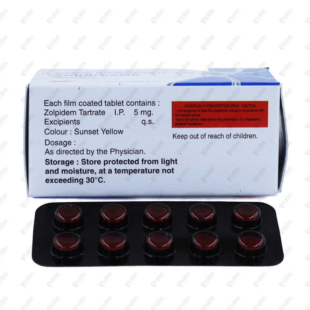 Zolpirest 5mg Tablet 10's