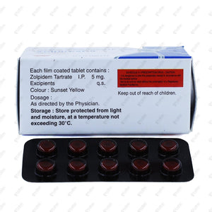 Zolpirest 5mg Tablet 10's