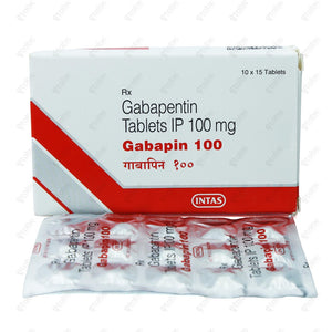 Gabapin 100mg Tablet 15'S