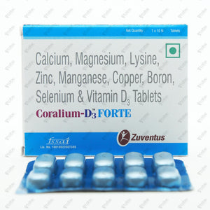 Coralium D3 Forte Tablets 10's