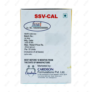 SSV Cal Tablet 10's