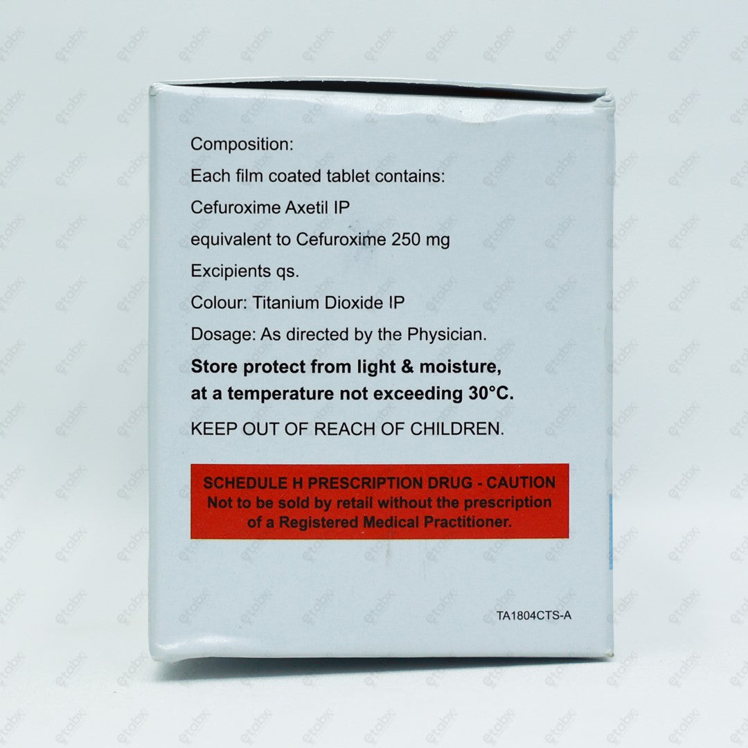 SPECTRAXIME 250mg Tablet 10's